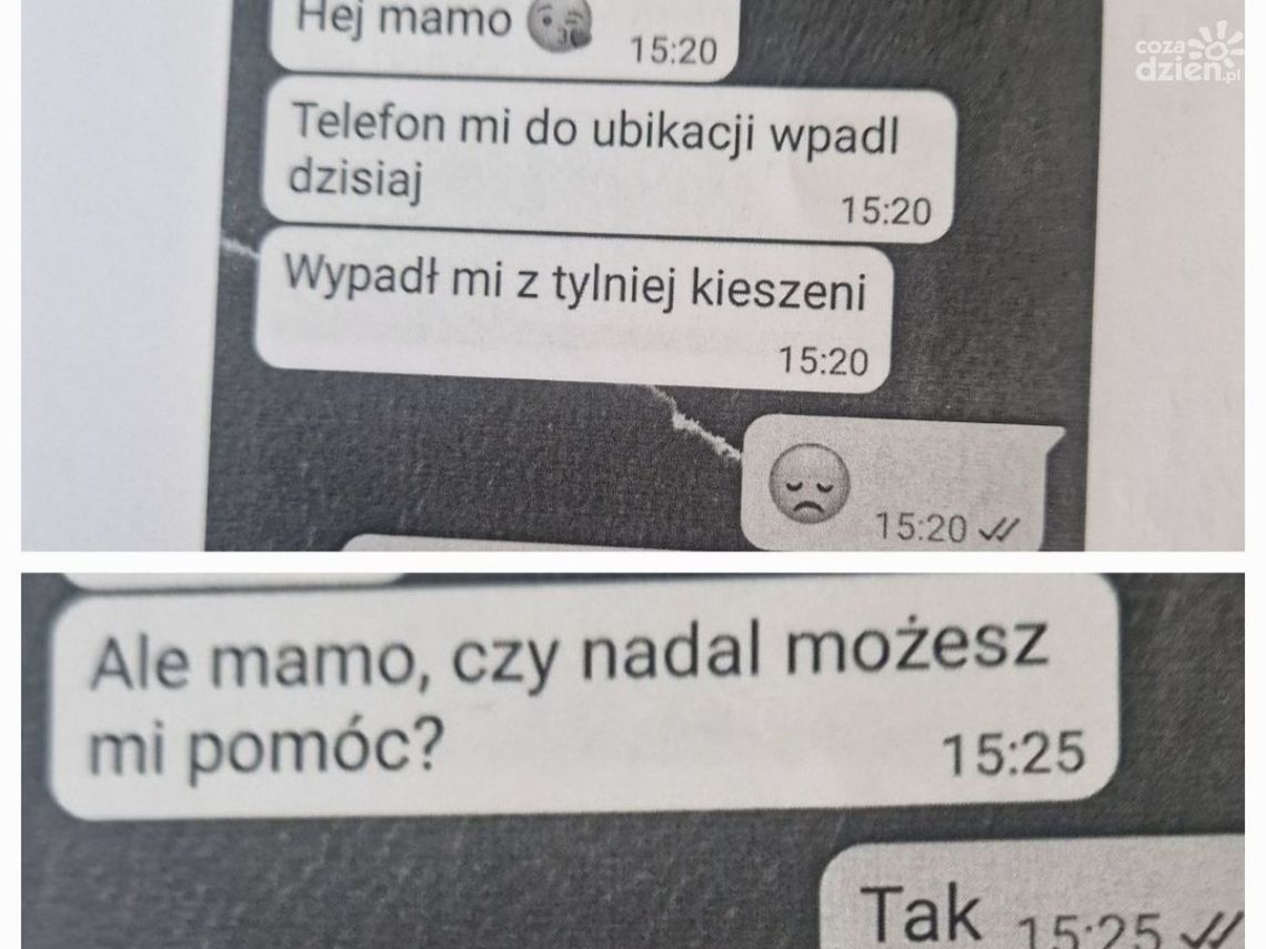 Straciła 2 tysiące złotych przez metodę "na uszkodzony telefon"