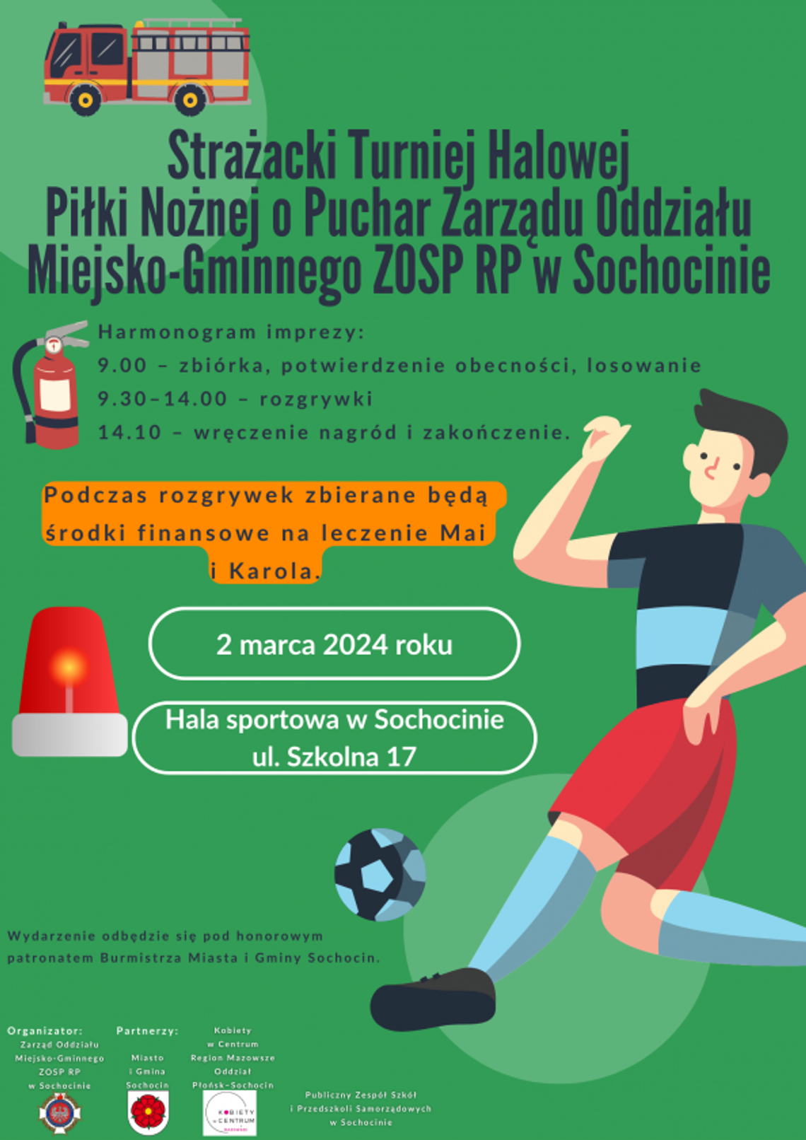Strażacki Turniej Halowej Piłki Nożnej - sport i dobroczynność łączą siły 