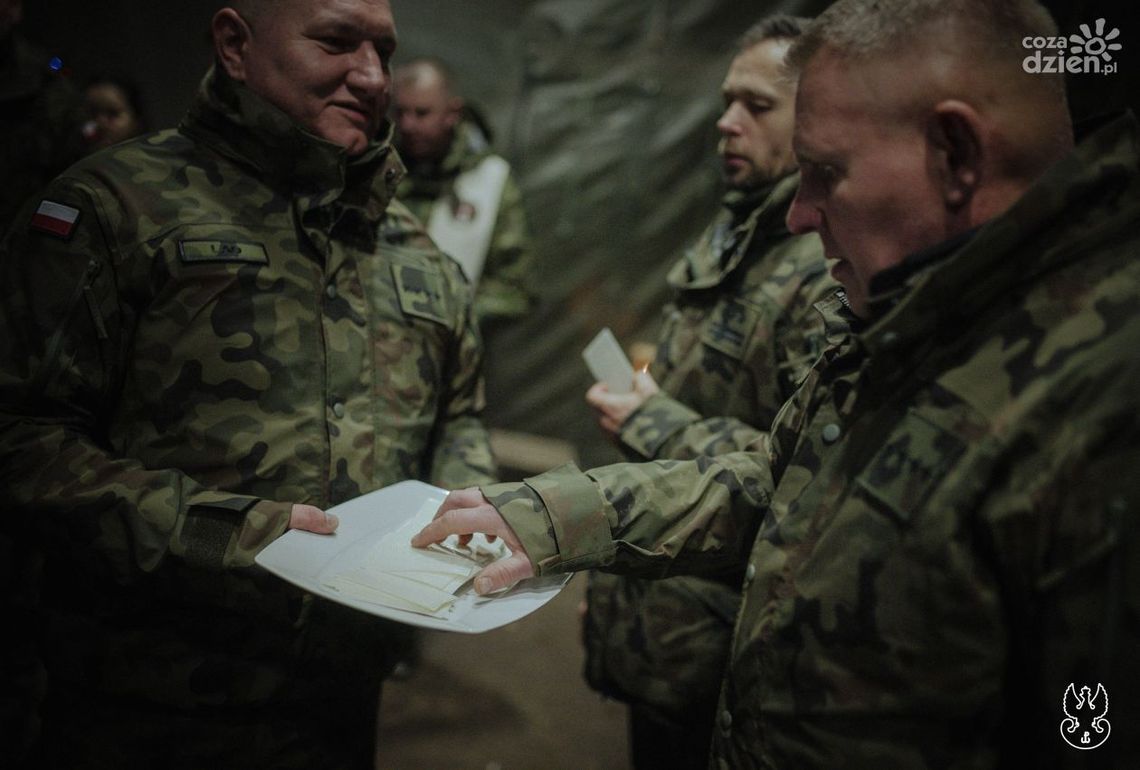 Święta na granicy: żołnierze Wojsk Obrony Terytorialnej na służbie