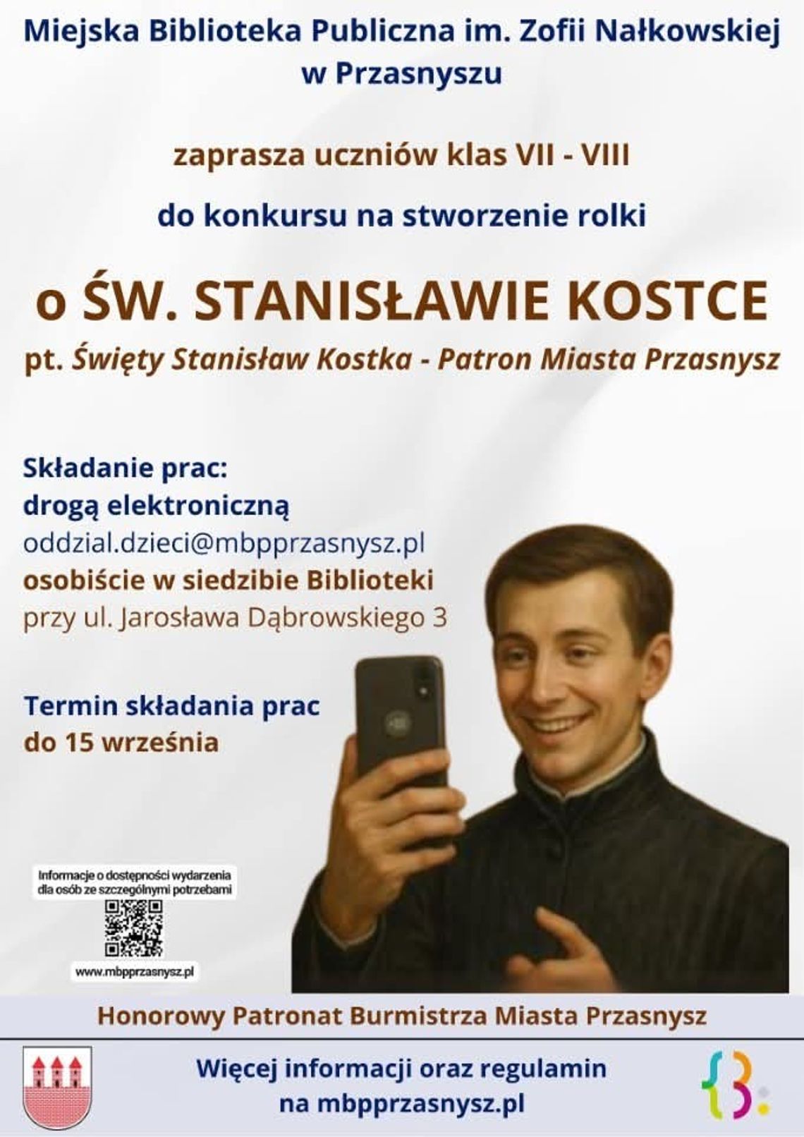 Konkursy o świętym Stanisławie Kostce w Przasnyszu