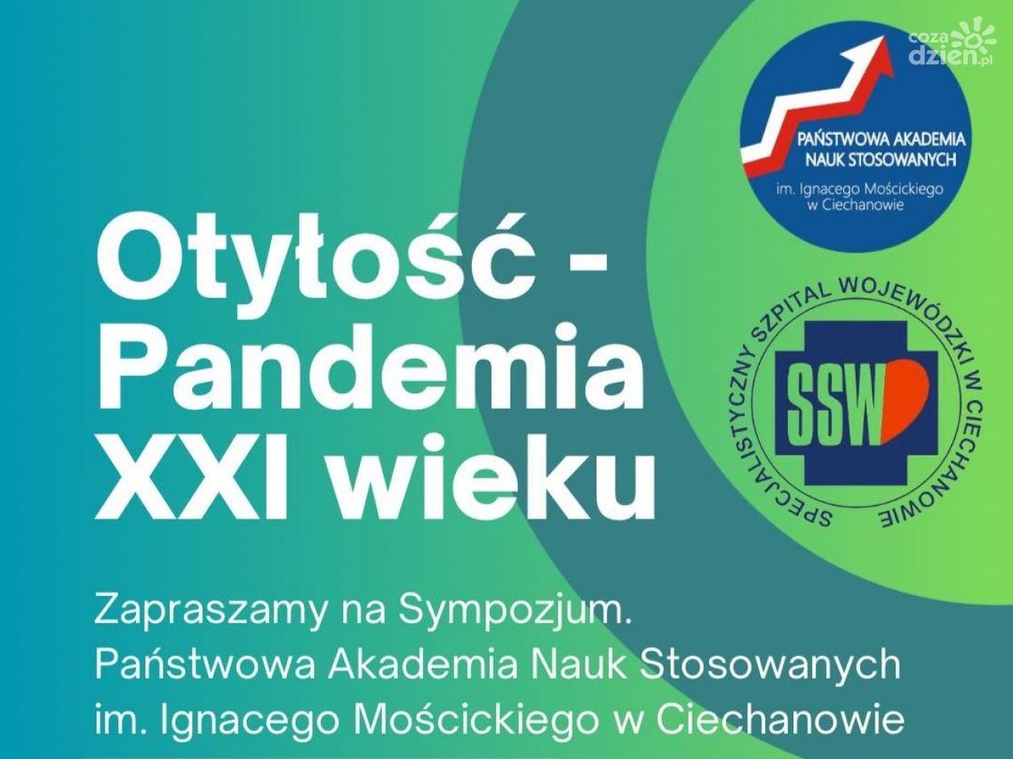 Sympozjum "Otyłość - Pandemia XXI Wieku" w Ciechanowie: Bezpłatne Wydarzenie Edukacyjne