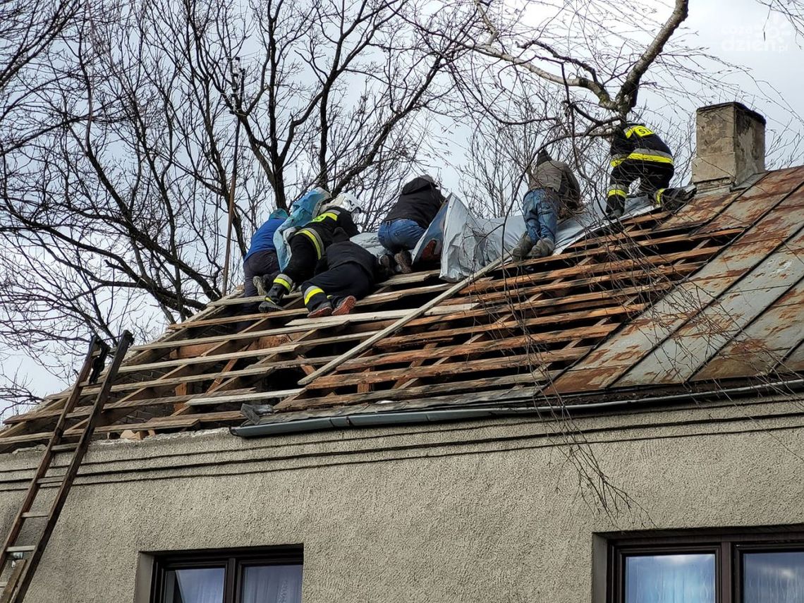 Szaleje wiatr. Trudne warunki pogodowe w regionie