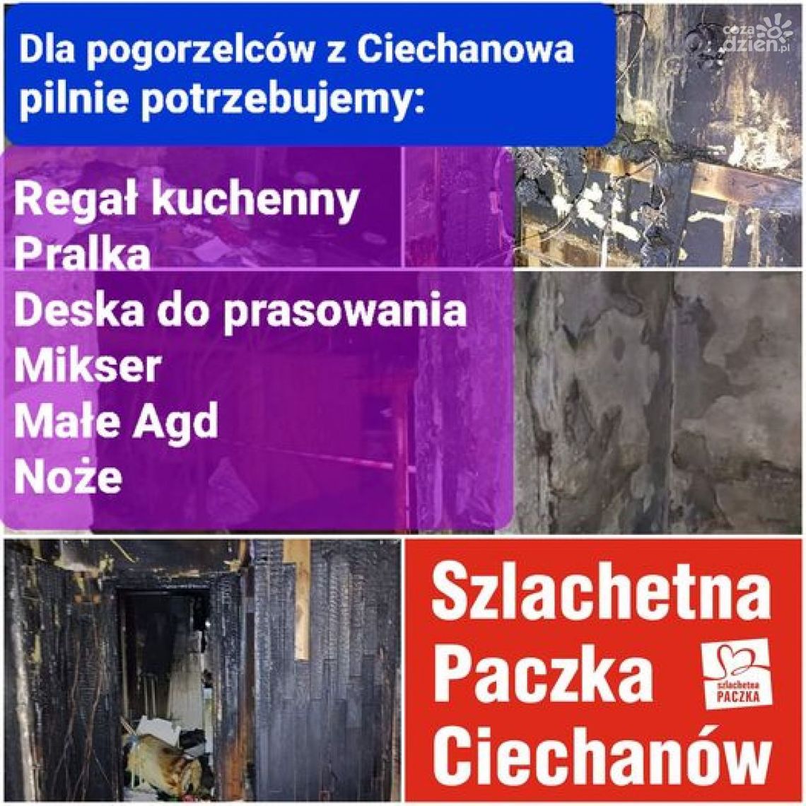 Szlachetna Paczka Ciechanów dziękuje i podpowiada