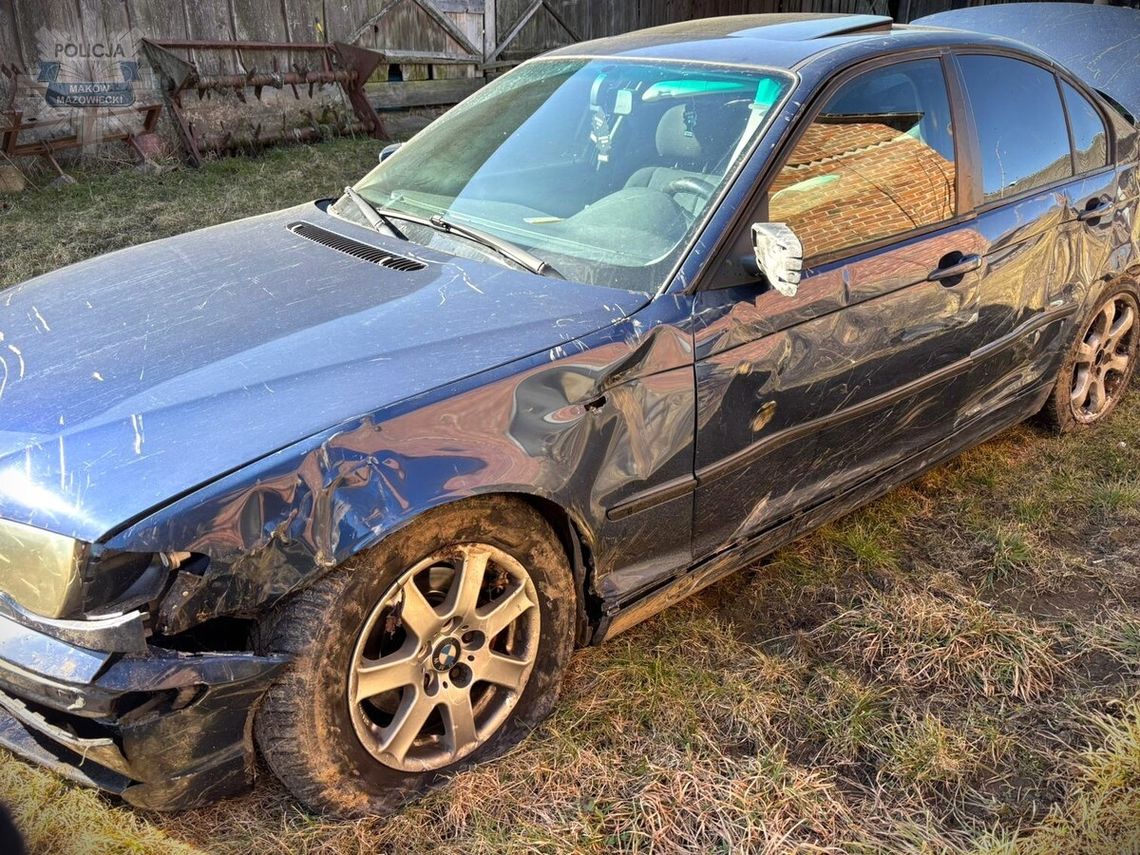 Telefon sam wezwał pomoc i „wydał” pijanego kierowcę