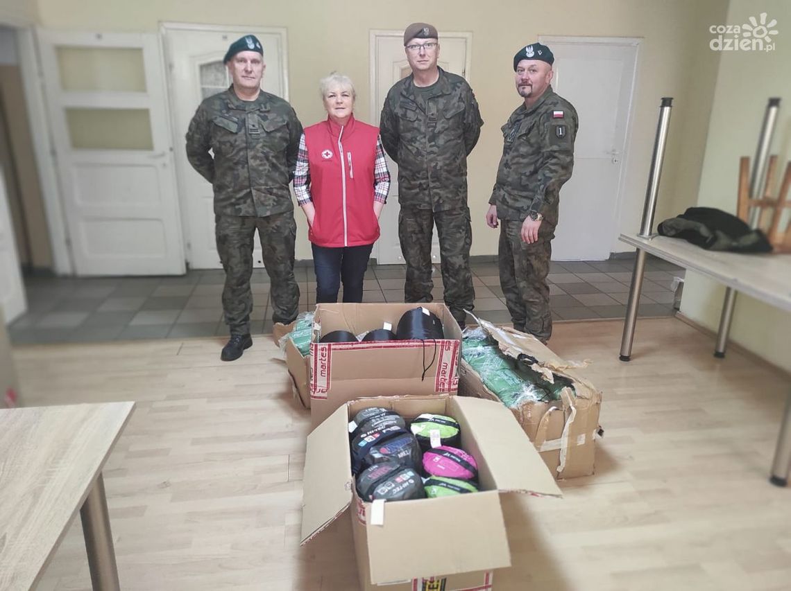 Terytorialsi pomagają ochotnikom walczącym na Ukrainie