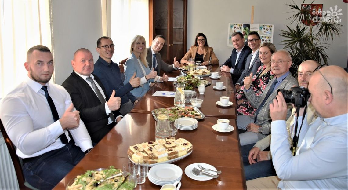 To było już trzecie "Śniadanie z Mistrzami Sportu" w Starostwie Powiatowym w Płońsku