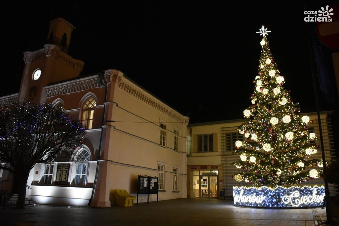 To już dzisiaj. W Ciechanowie po zmierzchu zostanie uruchomiona Bożonarodzeniowa iluminacja