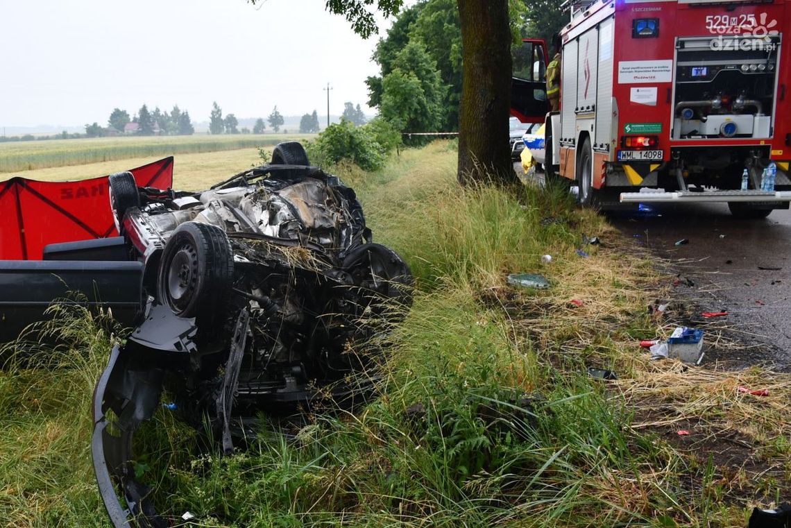 Tragedia na drodze. Nie żyje 38-latek