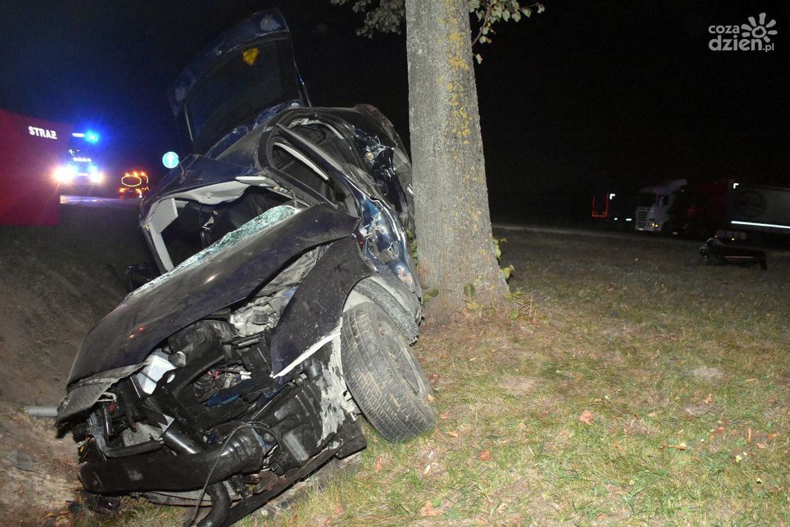 Tragedia w pobliżu Stupska. Pasażer osobówki nie miał szans