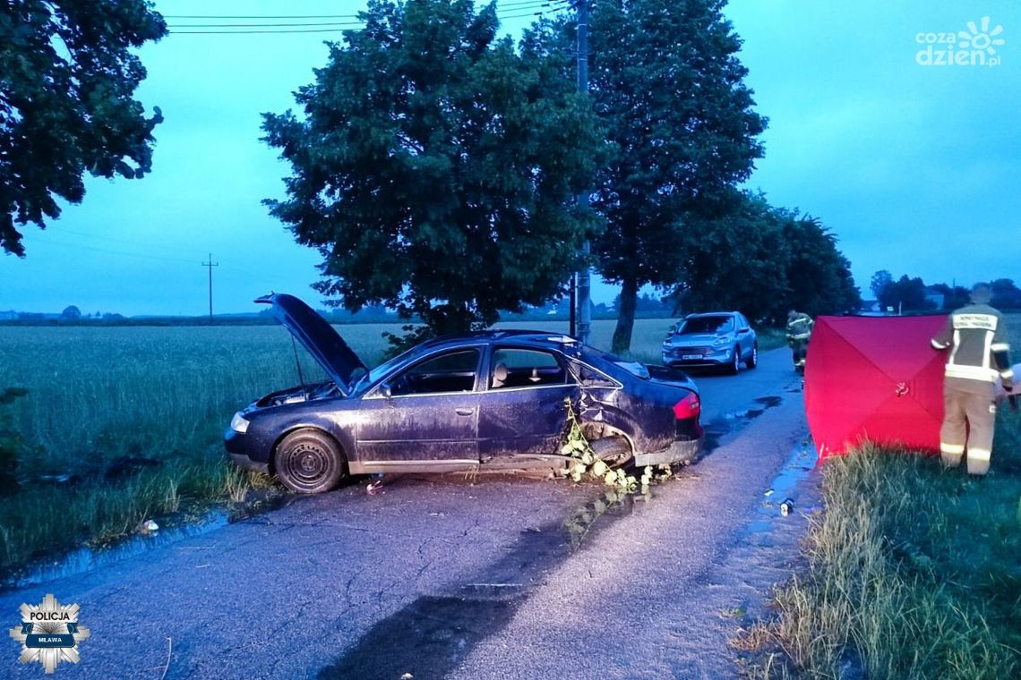 Tragiczny wypadek na drodze relacji Chmielewo Wielkie – Grzebsk