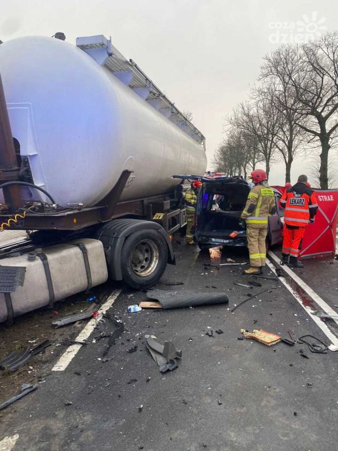 Tragiczny wypadek na trasie Ciechanów-Przasnysz