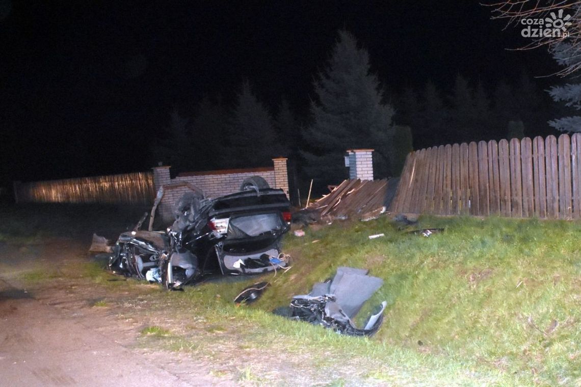 Tragiczny wypadek w powiecie mławskim. Zginął 21-latek