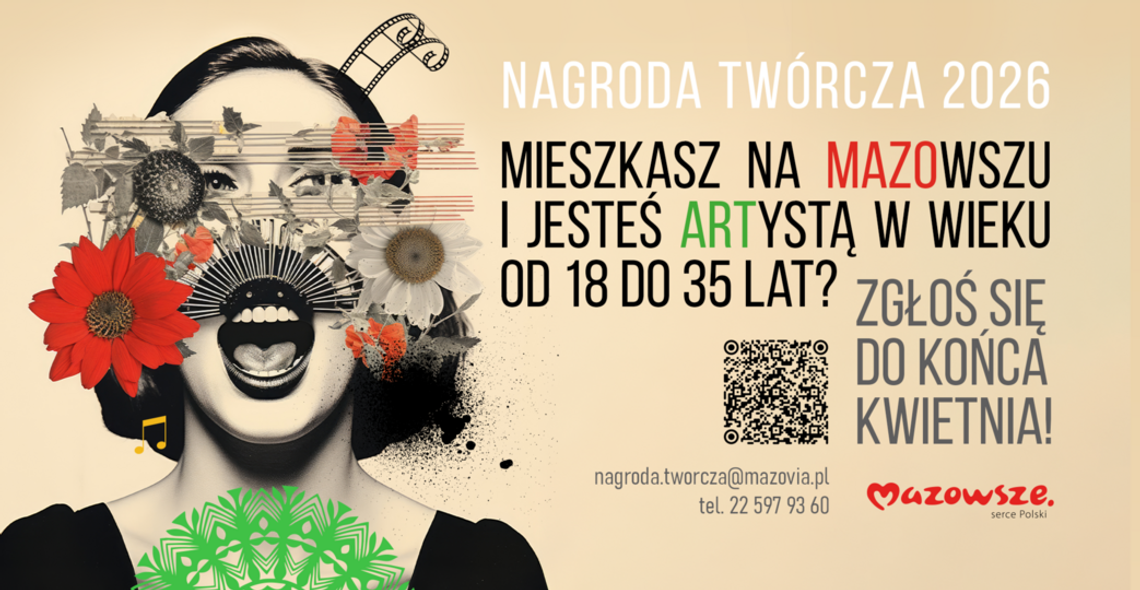 Trwa nabór do Nagrody Twórczej Trwa nabór do Nagrody Twórczej