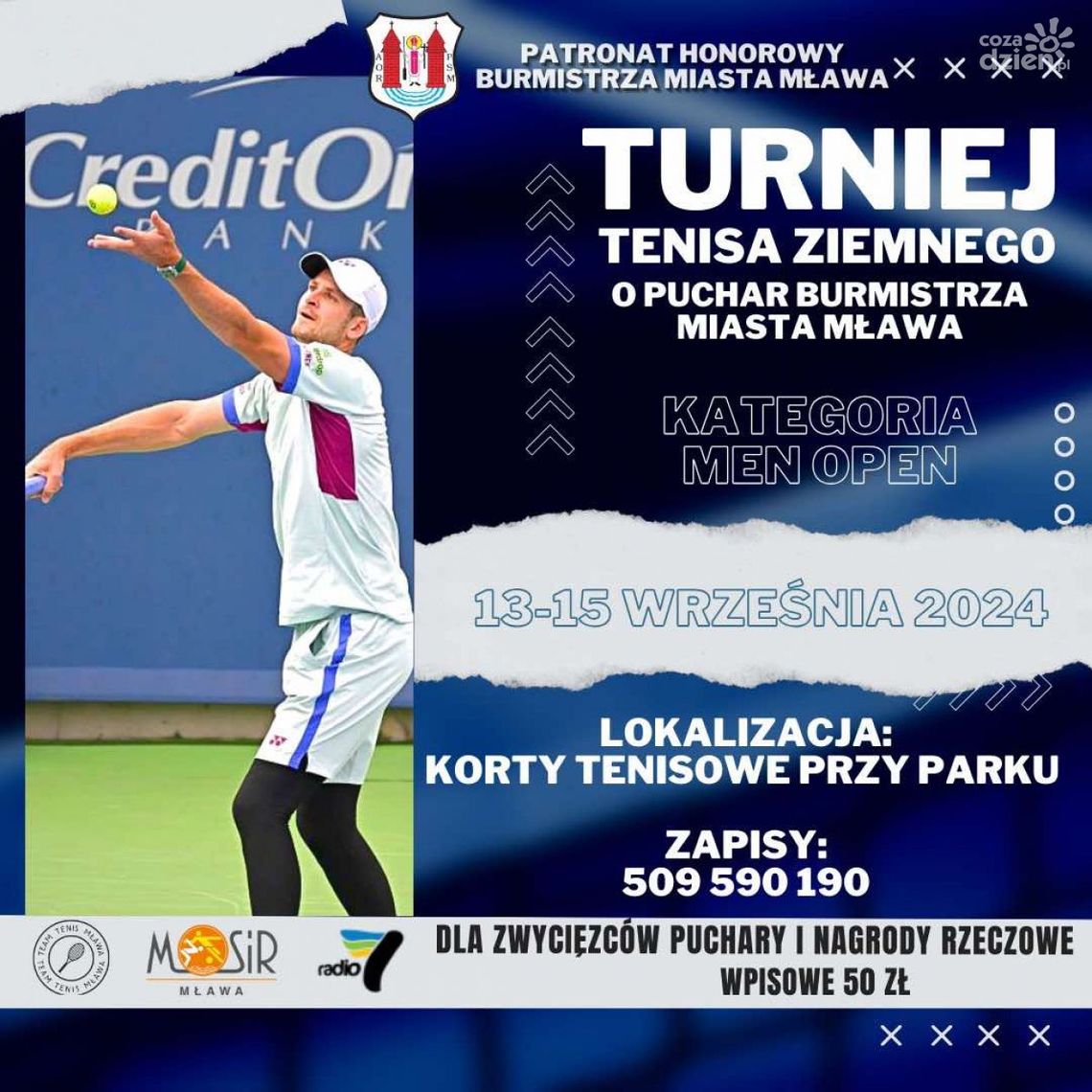 Turniej Tenisa Ziemnego w Mławie