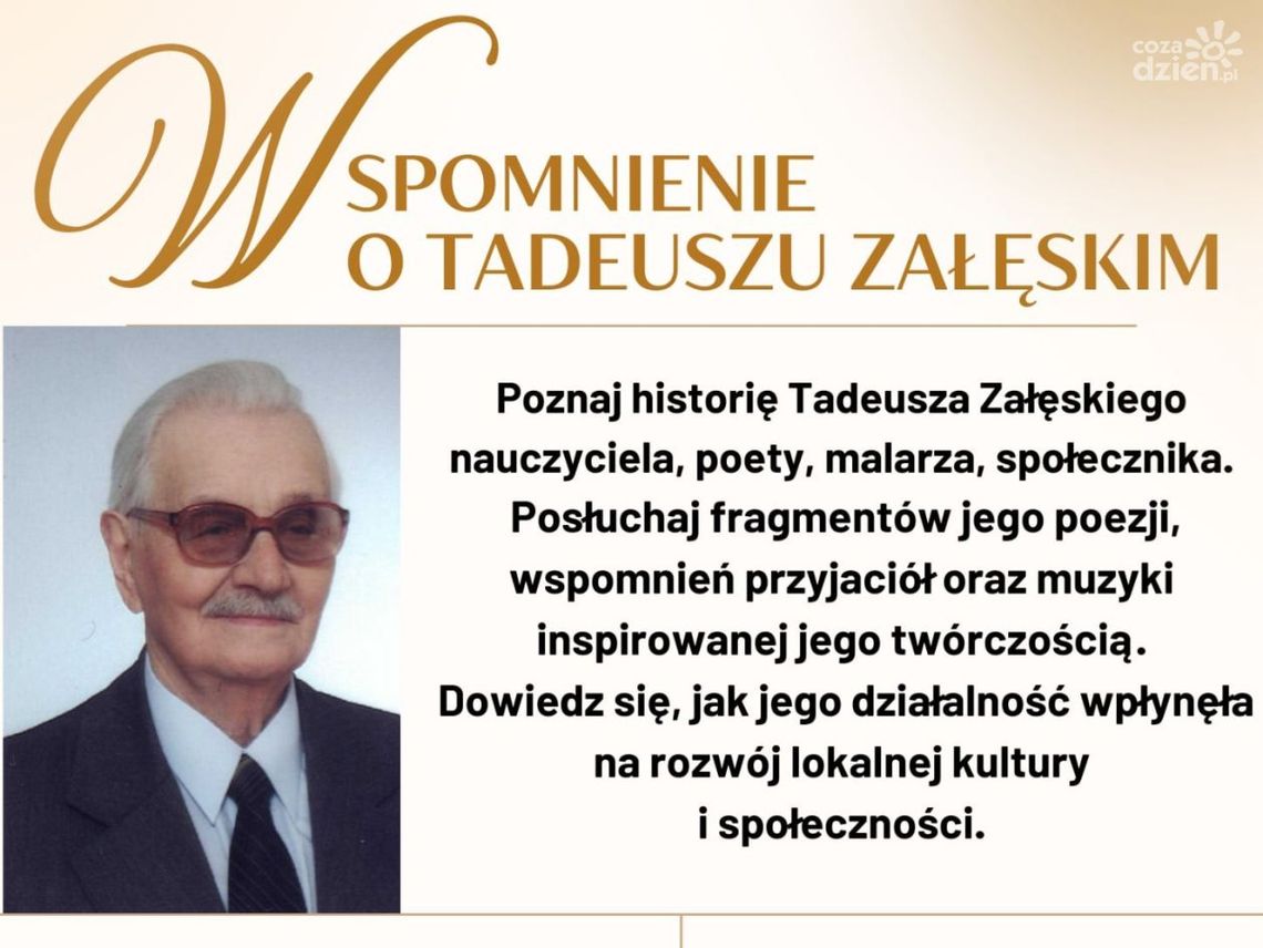 Uczył, jak być dobrym człowiekiem." Krasne wspomina poetę i nauczyciela
