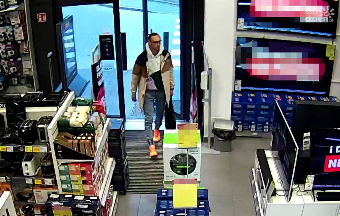 Ukradł cztery telefony warte kilka tysięcy. Złodziej w oku kamery