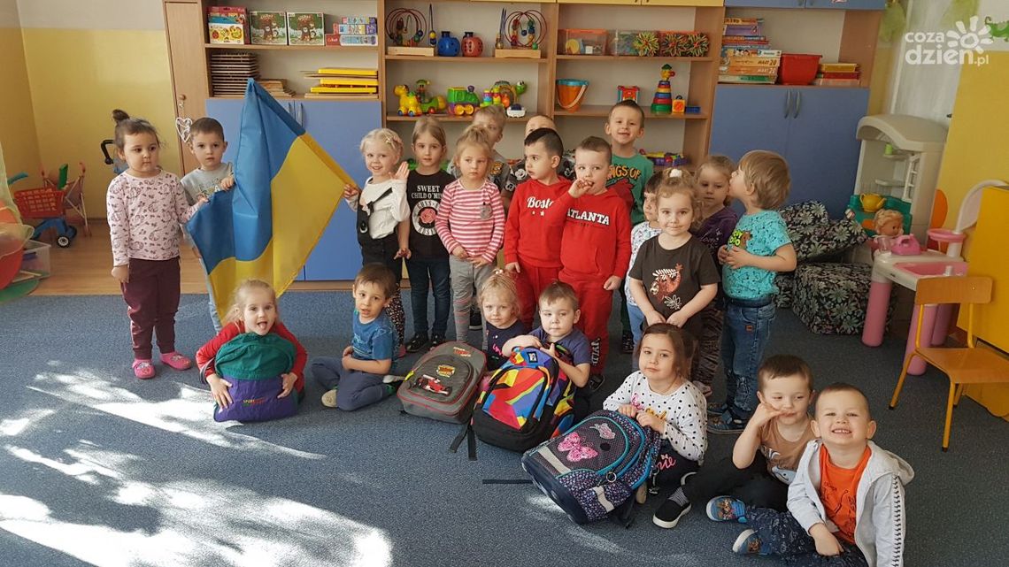 Ukraińskie dzieci w Ciechanowie otrzymają przybory do higieny jamy ustnej. Przekaże je Miejskie Przedszkole nr 1
