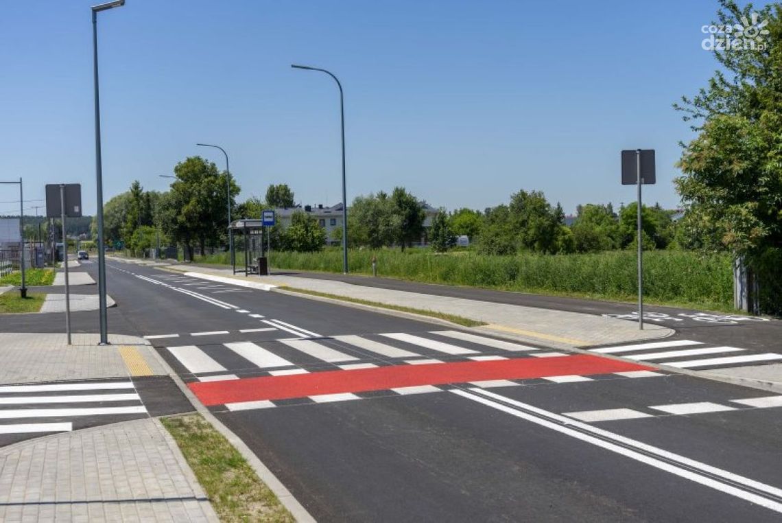 Ulica Śmiecińska w Ciechanowie już gotowa 