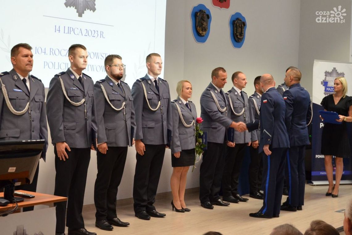 Uroczystość w Mławie: 104. rocznica powstania Polskiej Policji Państwowej