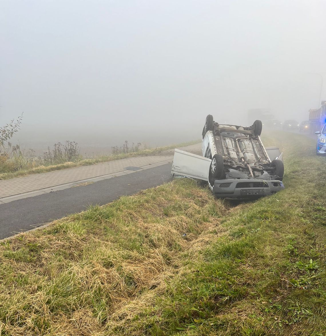 Uwaga Kierowcy!!! Wypadek na obwodnicy Ciechanowa