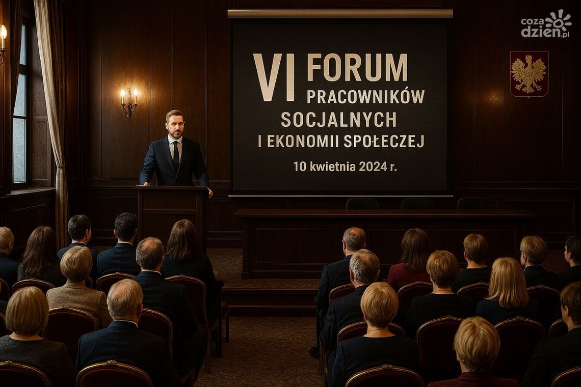 VI Forum Pracowników Socjalnych w Ciechanowie - spotkanie szkoleniowo integracyjne