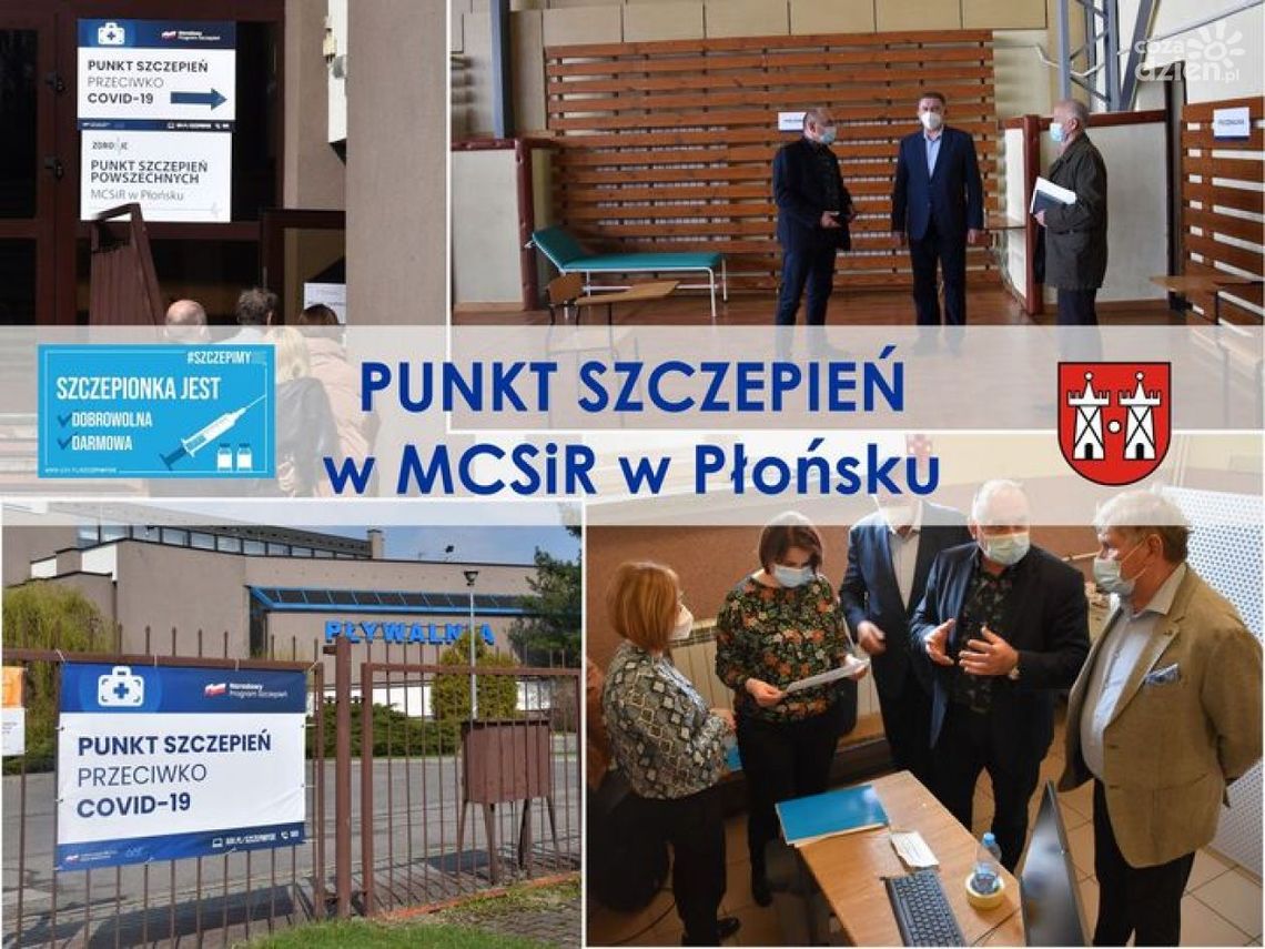 W Płońsku powstanie Powszechny punkt szczepień. Zaskoczeni lokalizacją?