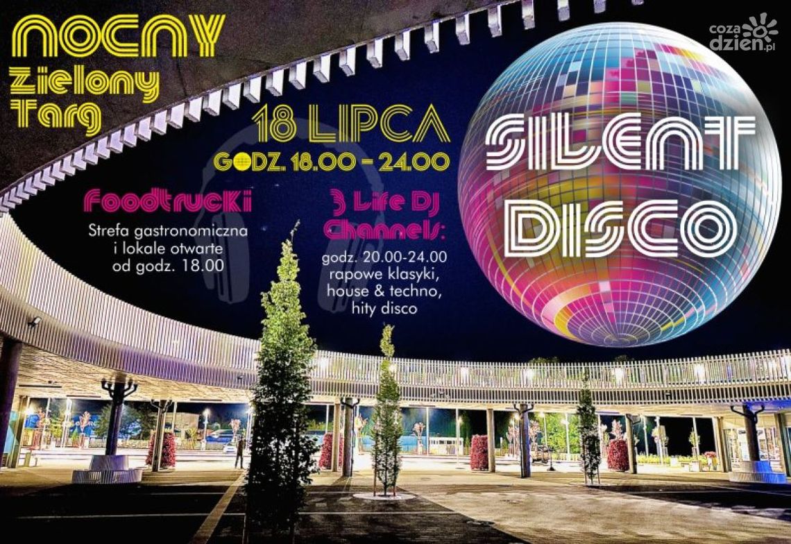 Wakacyjna impreza na Zielonym Targu - czekają food trucki i silent disco
