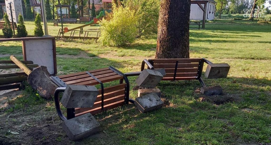 Wandale zaatakowali Koziczyn. Wójt: Jeśli ktokolwiek widział, proszę o kontakt