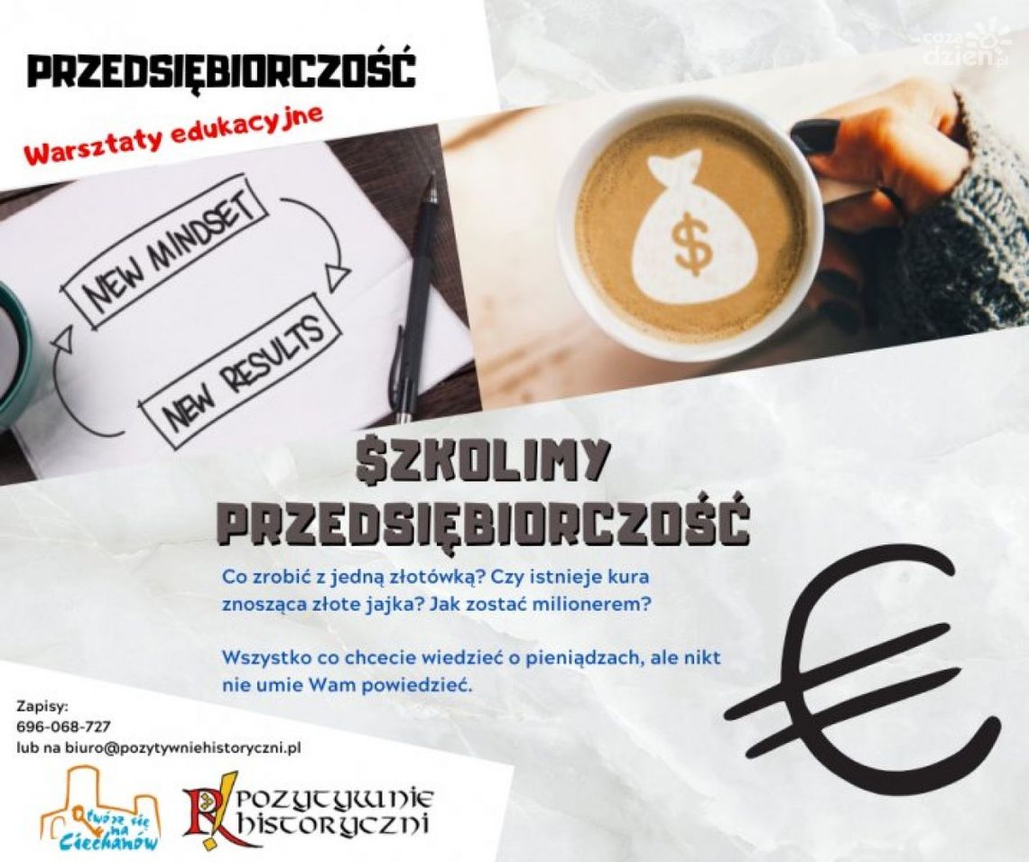 Warsztaty dla przedsiębiorczej młodzieży! Warsztaty dla przedsiębiorczej młodzieży!