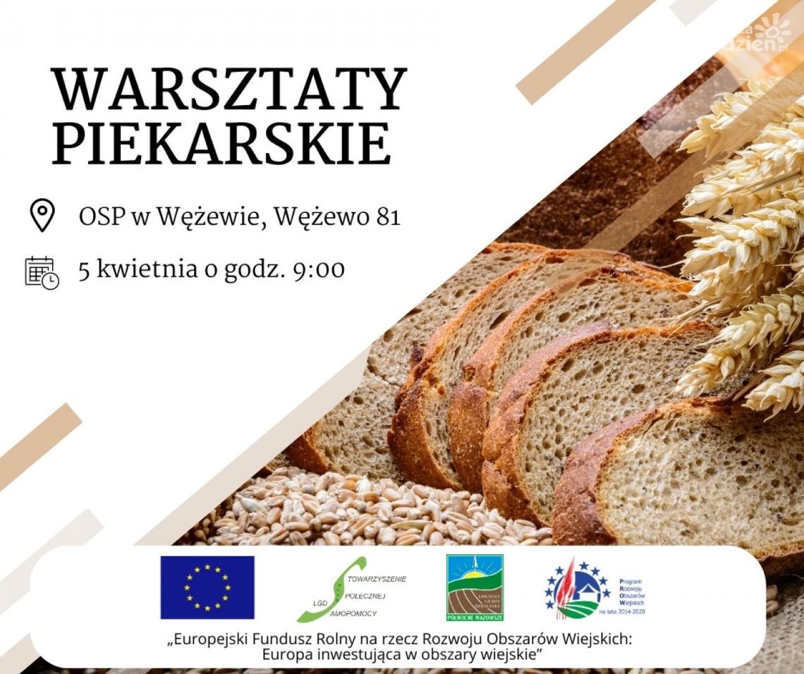 Warsztaty Piekarskie w Wężewie: Spotkanie dla miłośników pieczenia Warsztaty Piekarskie w Wężewie: Spotkanie dla miłośników pieczenia
