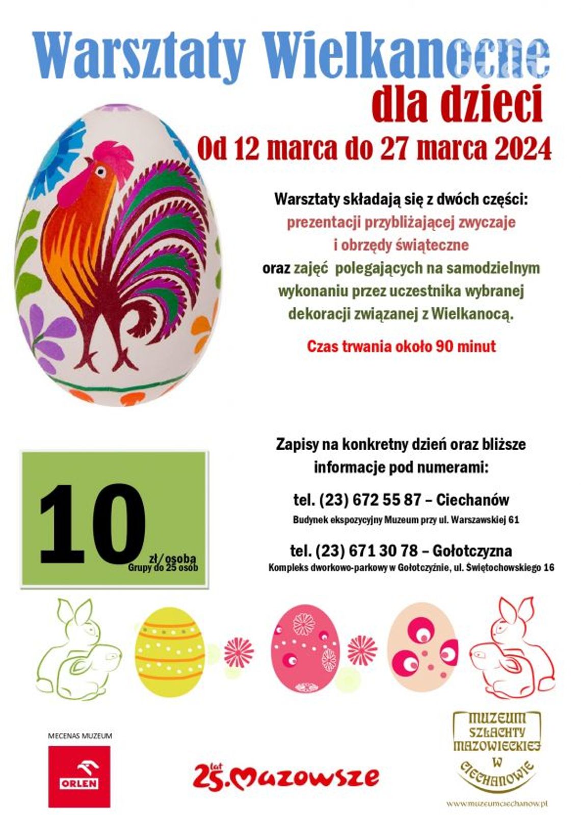 Warsztaty Wielkanocne dla dzieci