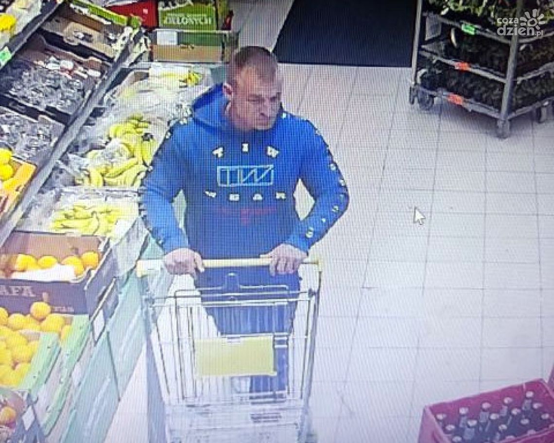 Ważne! Pomóż w ustaleniu tożsamości sprawcy kradzieży w lokalnym sklepie - Posterunek Policji w Strzegowie prosi o wsparcie