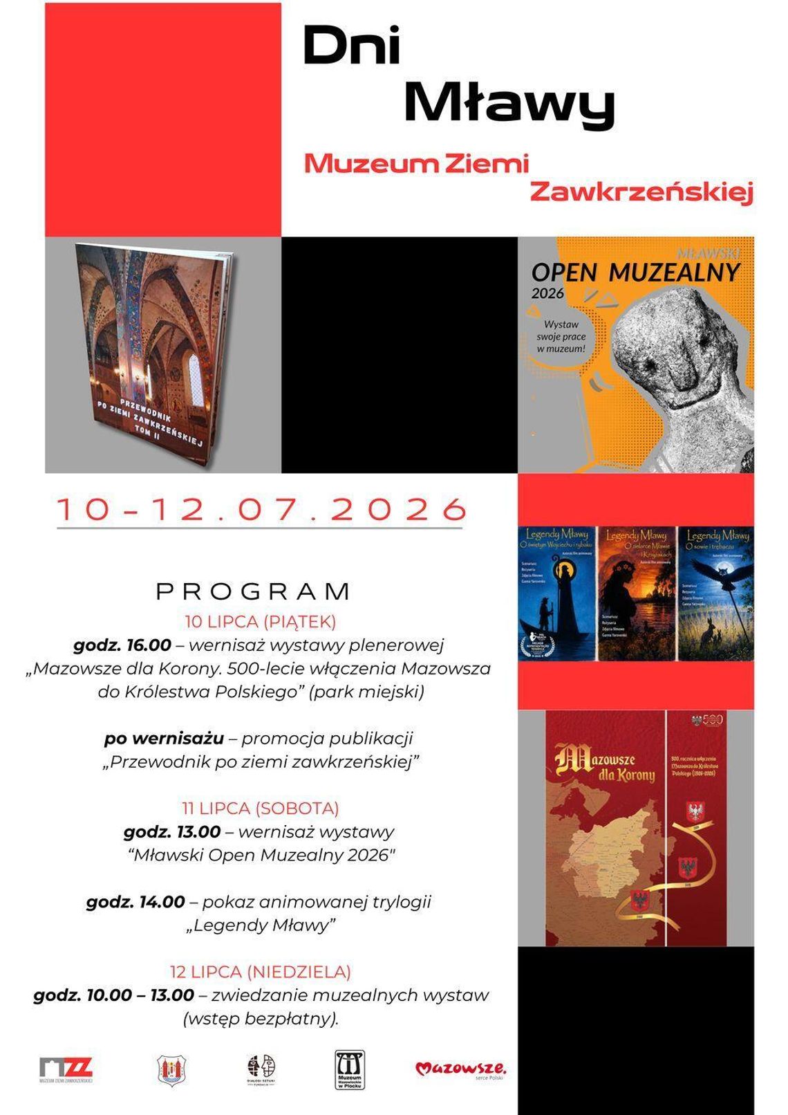 Weekend z kulturą w Mławie: Muzeum zaprasza na Dni Mławy 2026 Weekend z kulturą w Mławie: Muzeum zaprasza na Dni Mławy 2026