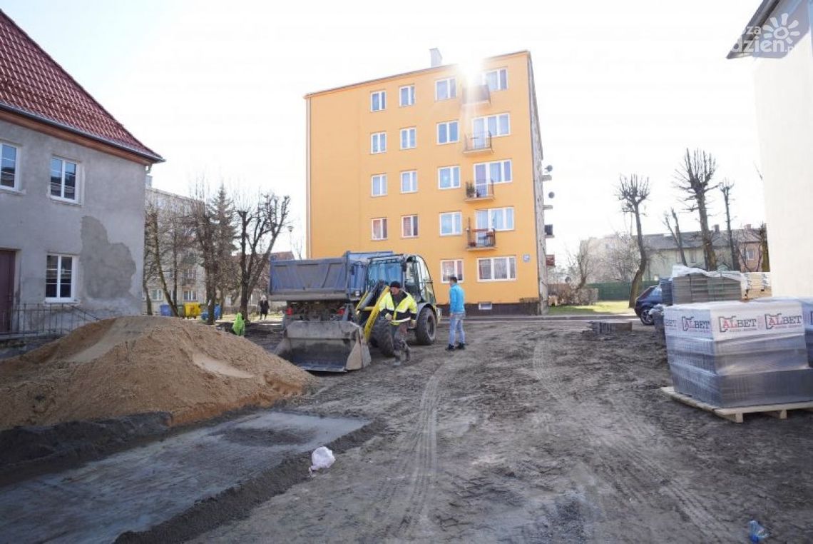 Więcej zieleni na Blokach w Ciechanowie. Prace potrwają do wiosny