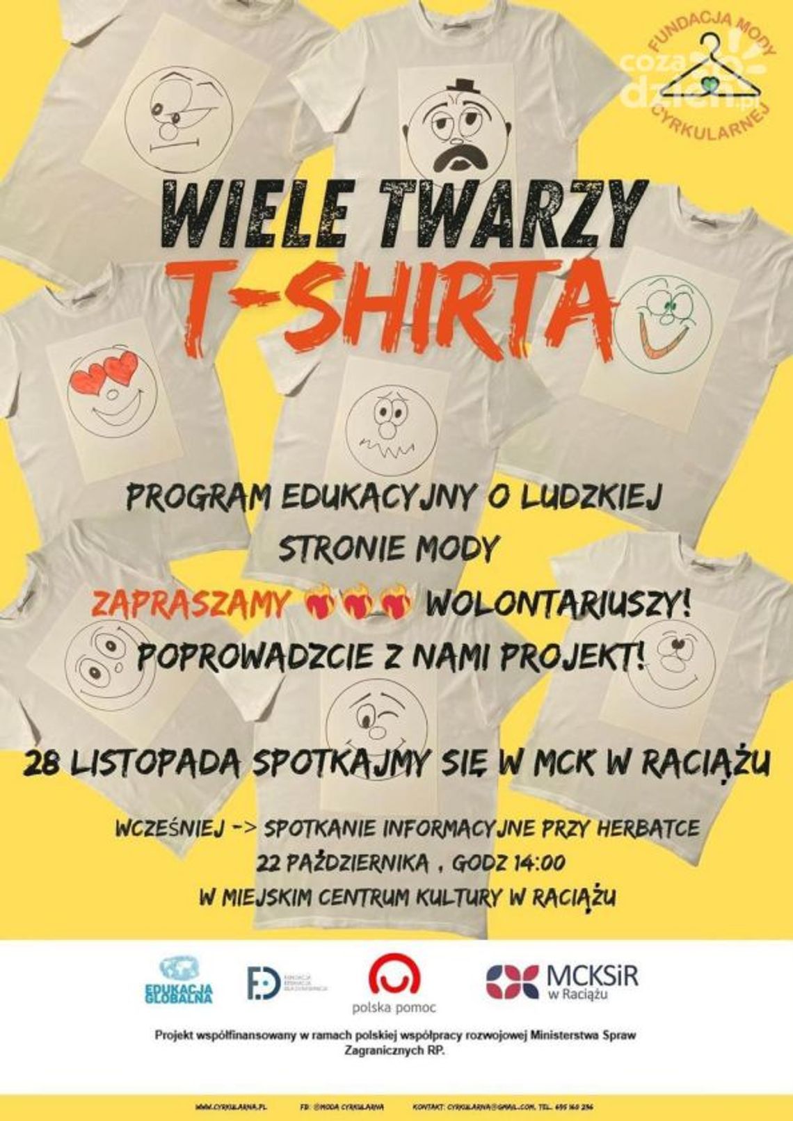 Wiele twarzy T-shirta: edukacyjny piknik w Raciążu