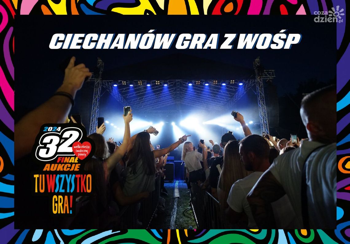 Wielka Orkiestra Świątecznej Pomocy w Ciechanowie -  wydarzenia, licytacje i koncerty