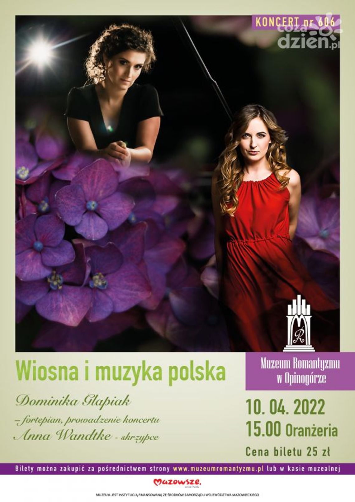 "Wiosna i muzyka polska" - koncert w Opinogórze Górnej