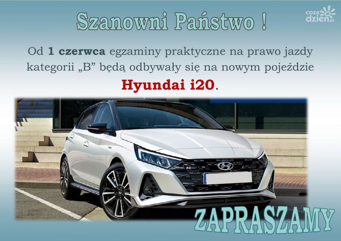 WORD Ciechanów. Od czerwca egzaminy w nowych samochodach!