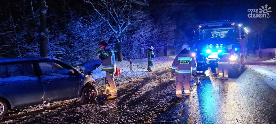 Wypadek w Babach. Droga przez ponad dwie godziny była zablokowana!
