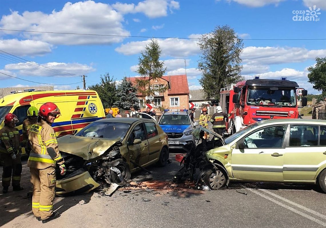 Wypadek w Rembielinie. Dziecko poszkodowane