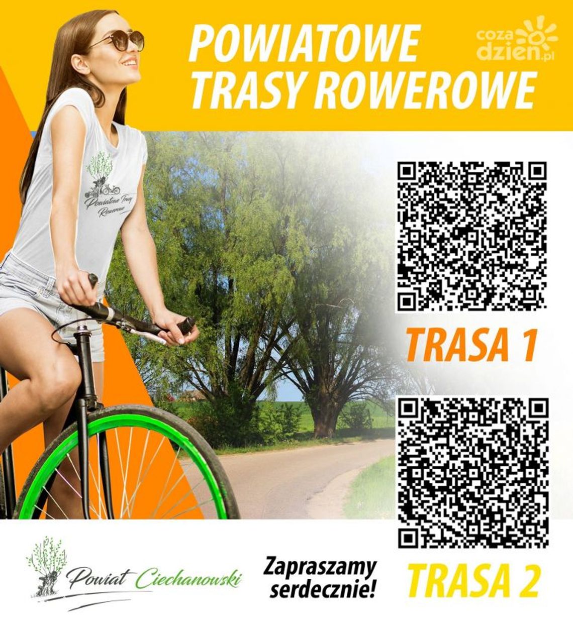 Wystartowały Powiatowe Trasy Rowerowe