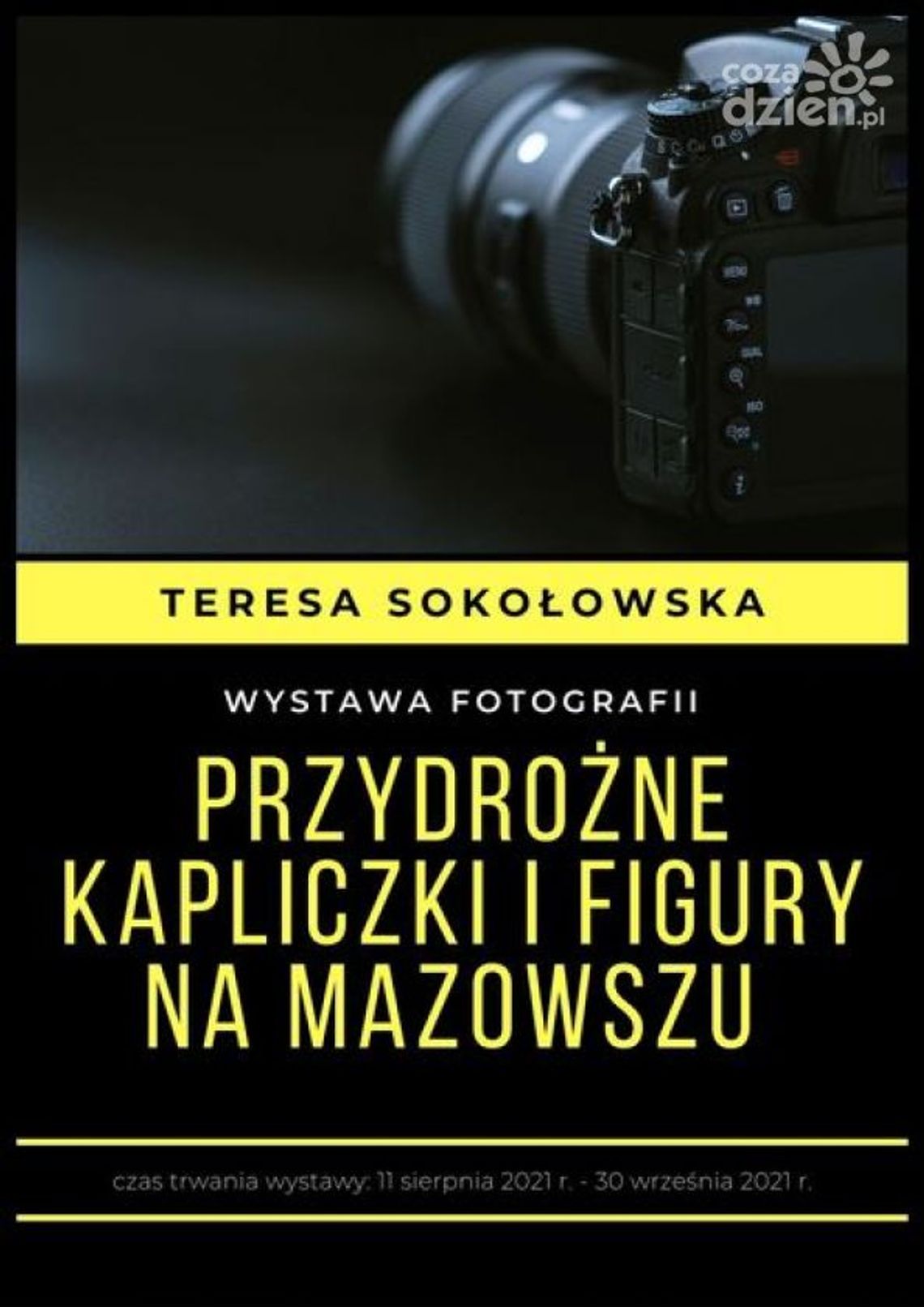 Wystawa "Przydrożne kapliczki i figury na Mazowszu" zagościła w Krzywej Hali.
