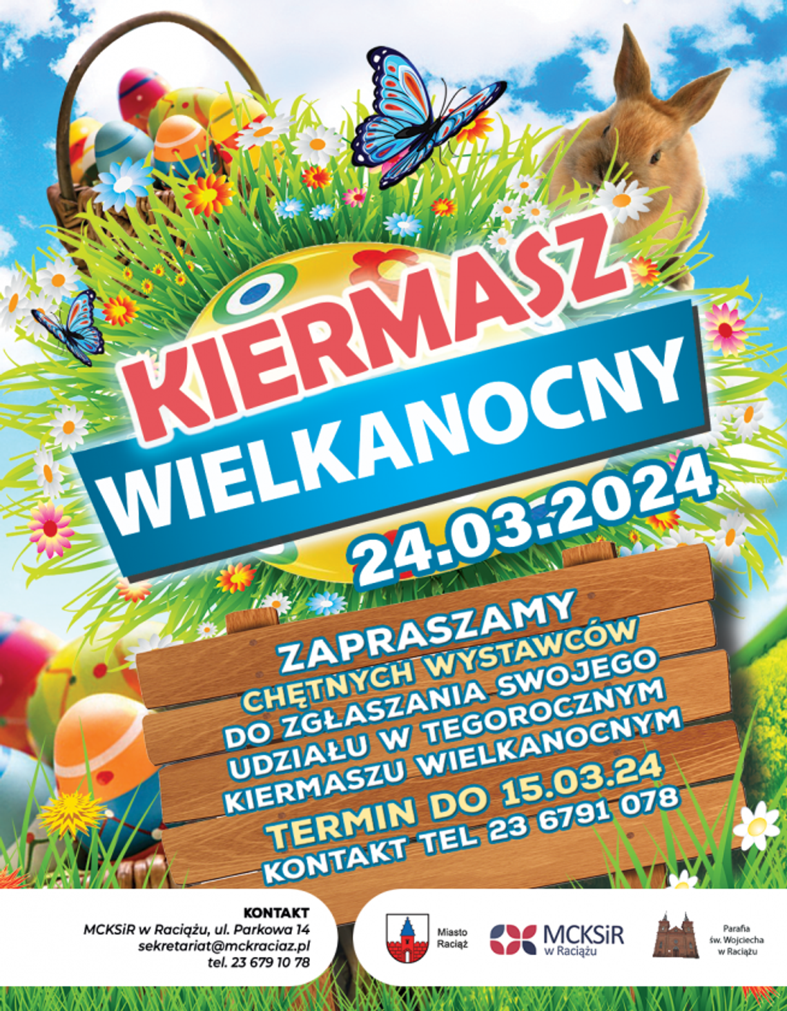 Wystawcy poszukiwani do Wielkanocnego Kiermaszu w Raciążu