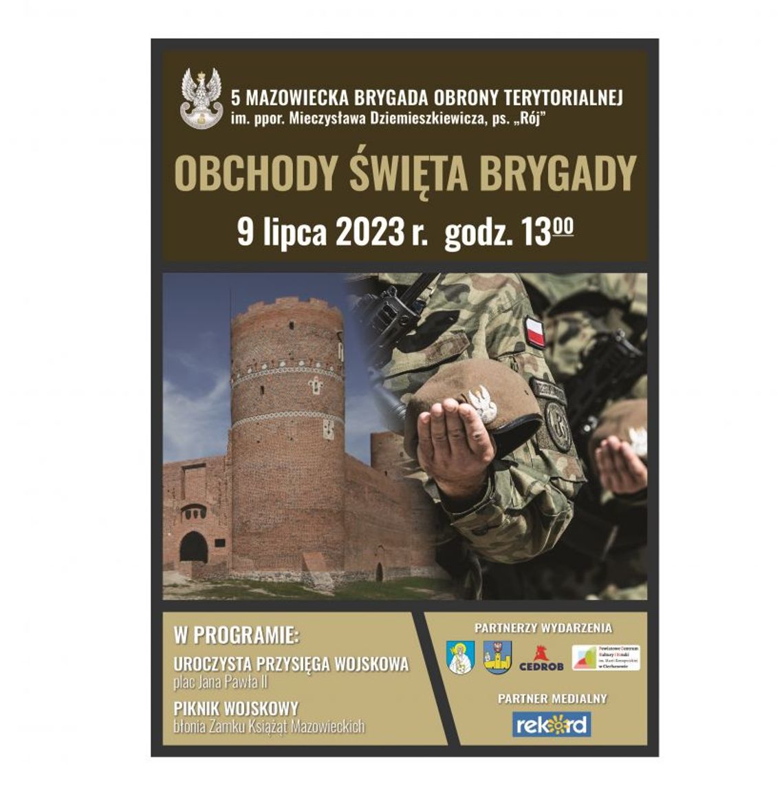 Z brygadą nie można się nudzić! W niedzielę terytorialsi będą świętować razem z mieszkańcami