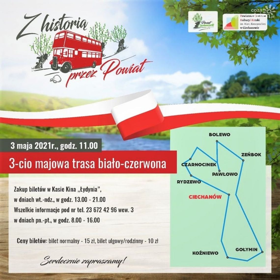  Z "Historią przez Powiat". Do oferty dołączyła kolejna trasa. Sprawdźcie!