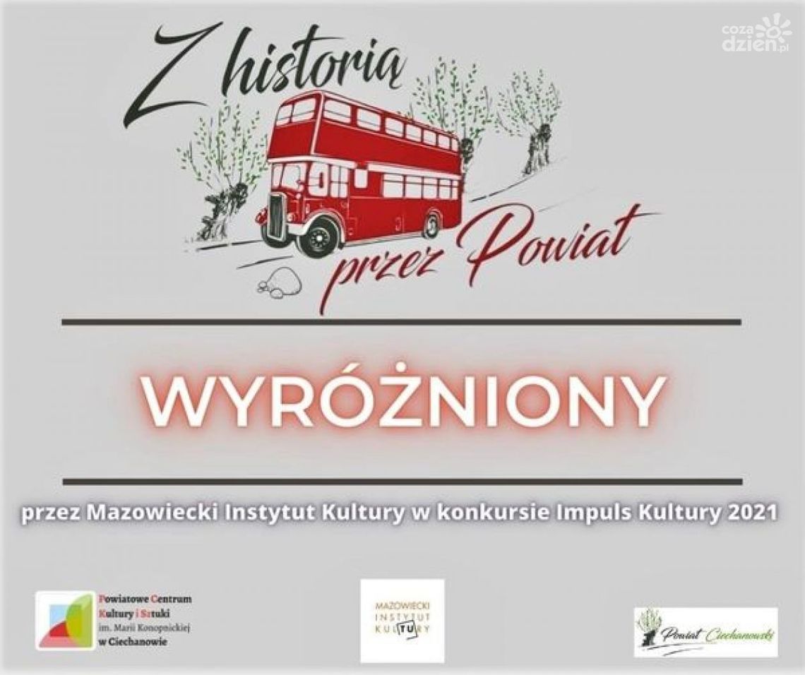 "Z historią przez Powiat" z wyróżnieniem
