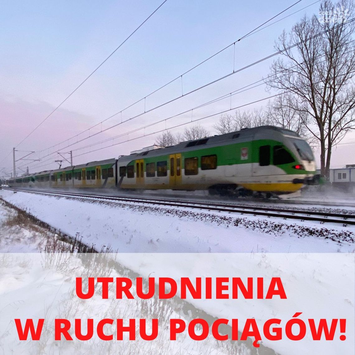 Z ostatniej chwili! Koleje Mazowieckie informują o utrudnieniach w ruchu pociągów