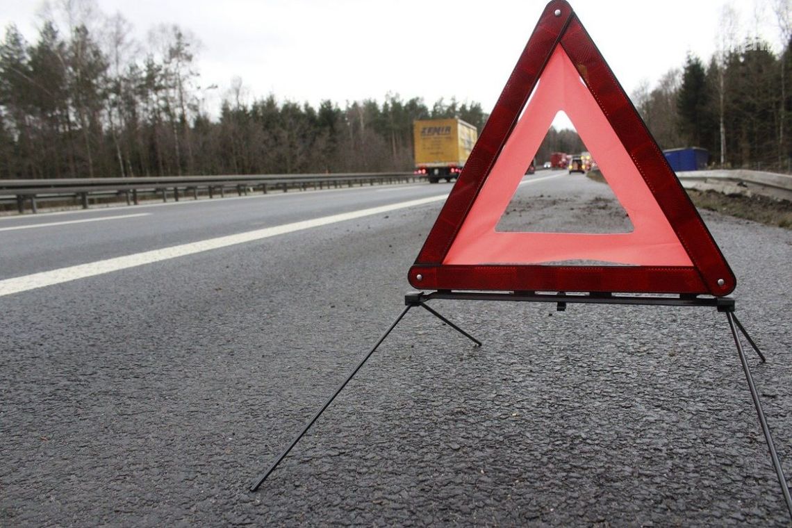 Z ostatniej chwili! Wypadek w Kraszewie, trasa jest nieprzejezdna