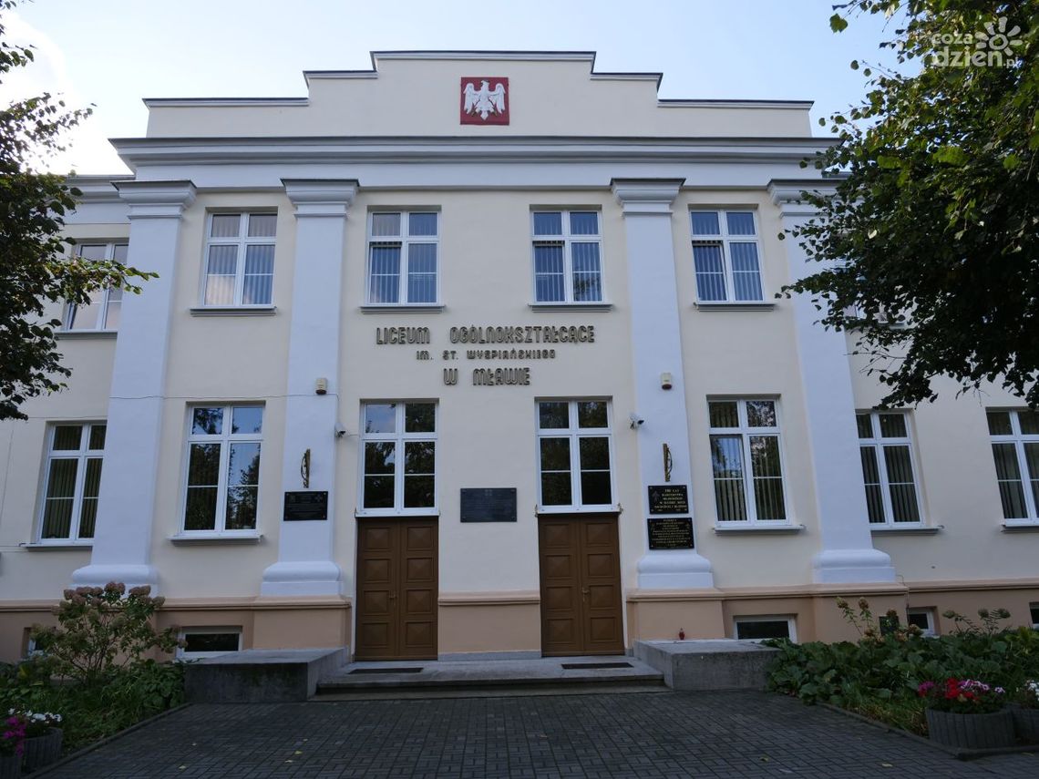 Zabytkowe I LO w Mławie przechodzi metamorfozę
