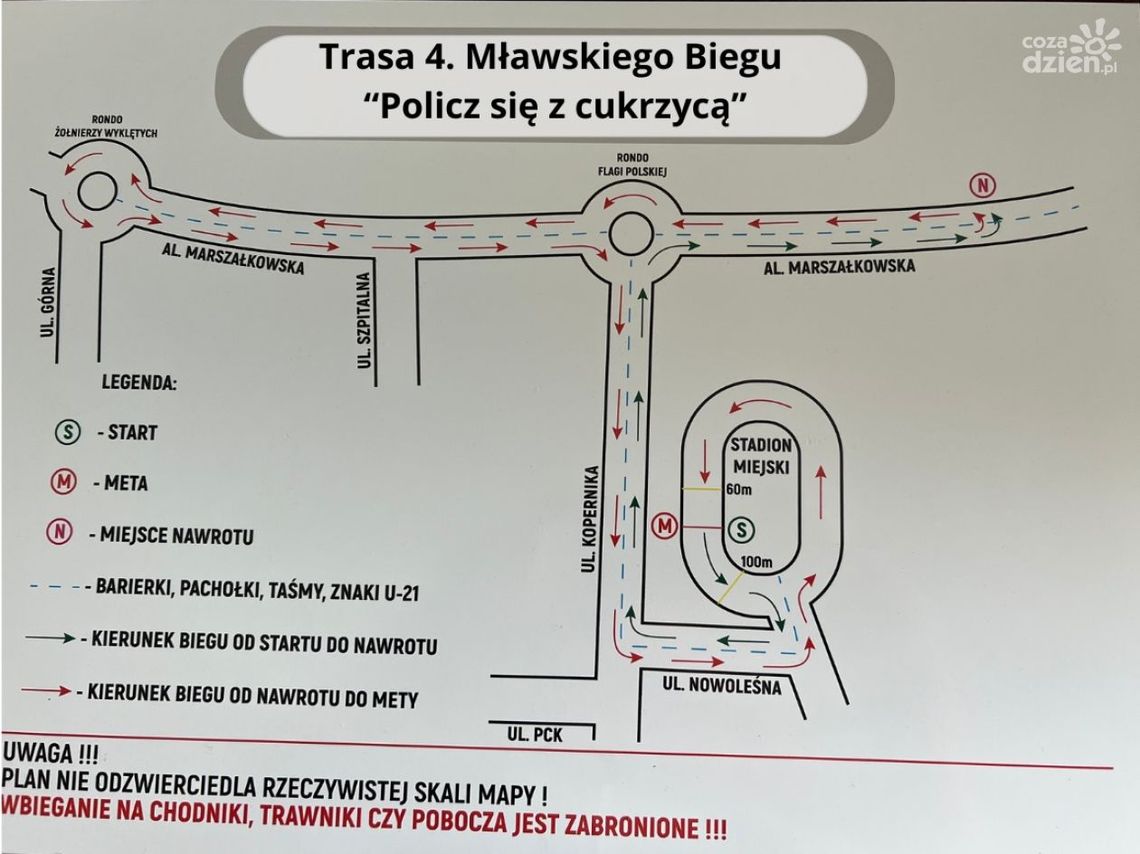 Zapisy na IV Mławski Bieg „Policz się z cukrzycą” otwarte
